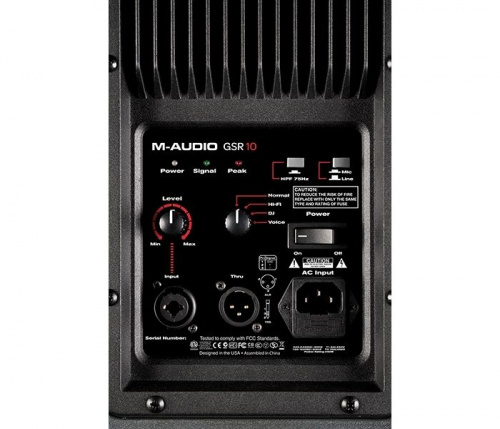 Активна акустична система M-AUDIO GSR 10 - JCS.UA фото 3