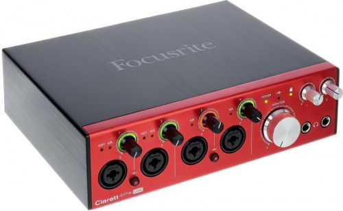 Аудиоинтерфейс Focusrite Clarett 4Pre USB - JCS.UA фото 3