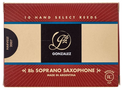 Тростина для сопрано саксофон Gonzalez Soprano Sax RC 3 - JCS.UA