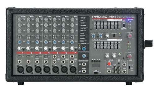 Активный микшерный пульт Phonic POWERPOD 740 R - JCS.UA