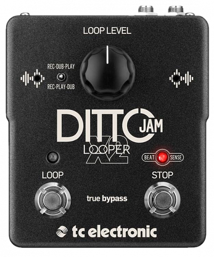 Новый педальный процессор TC Electronic Ditto Jam X2 Looper!