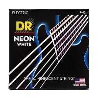 Струни DR STRINGS NWE-9 NEON WHITE ELECTRIC - LIGHT (9-42) - JCS.UA