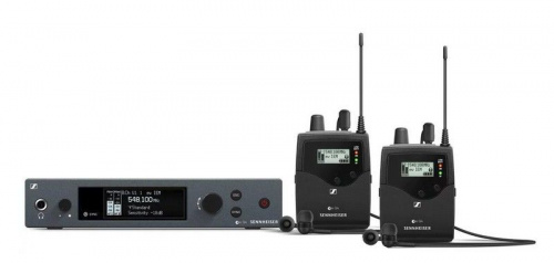 Персональная мониторная система Sennheiser ew IEM G4 Twin Wireless In-Ear Monitoring System - A Band - JCS.UA