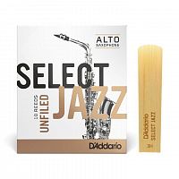 Трость для альт саксофона D'ADDARIO RRS10ASX3H Select Jazz - Alto Sax Unfiled 3H (1шт) - JCS.UA