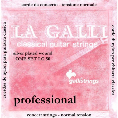 Струны для классической гитары Gallistrings LG50 NORMAL TNS - JCS.UA