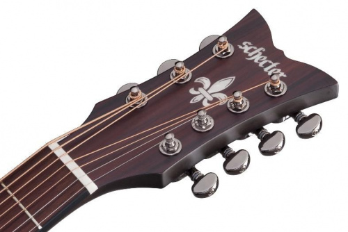 Электроакустическая гитара SCHECTER ORLEANS STAGE-7 SSTBLK - JCS.UA фото 11