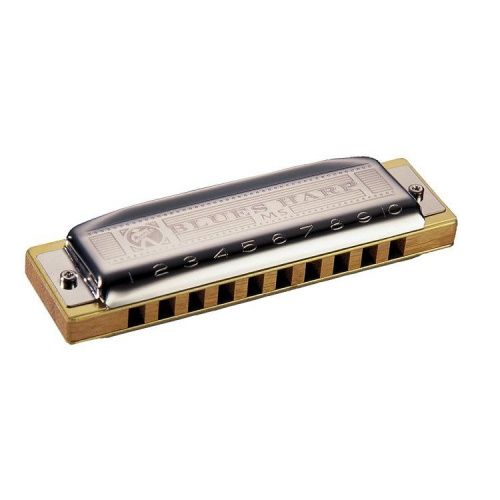 Губная гармошка Hohner Blues Harp MS B-major M533126 - JCS.UA фото 2