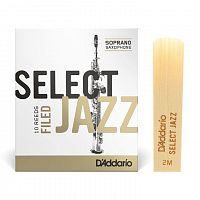 Трость для сопрано саксофона D'ADDARIO RSF10SSX2M Select Jazz - Soprano Sax 2M (1шт) - JCS.UA