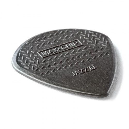 Медиатор DUNLOP 471P3C MAX-GRIP JAZZ III CARBON FIBER PICK - JCS.UA фото 3