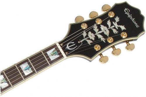 Электрогитара полуакустическая EPIPHONE SHERATON - II PRO EBONY - JCS.UA фото 4