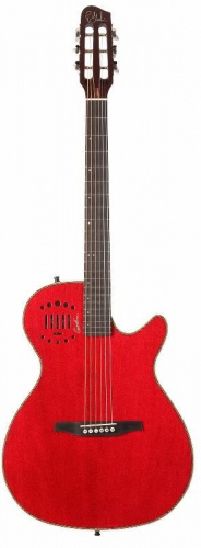 Электроакустическая гитара GODIN 035946 - Multiac Steel Duet Ambiance Red HG with Bag - JCS.UA