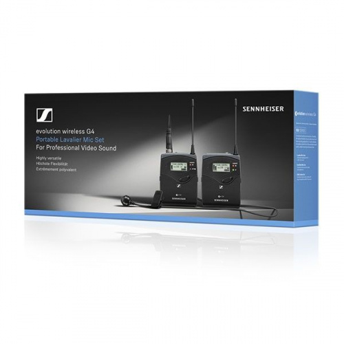Радіосистема Sennheiser EW 122P G4 Portable Wireless Lavalier System - A1 Band - JCS.UA фото 2