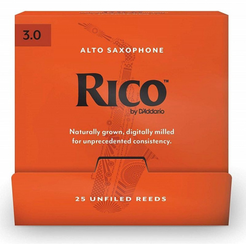 Трости для саксофона D'Addario RJA0130-B25 Rico - Alto Sax # 3.0 - 25 Pack - JCS.UA