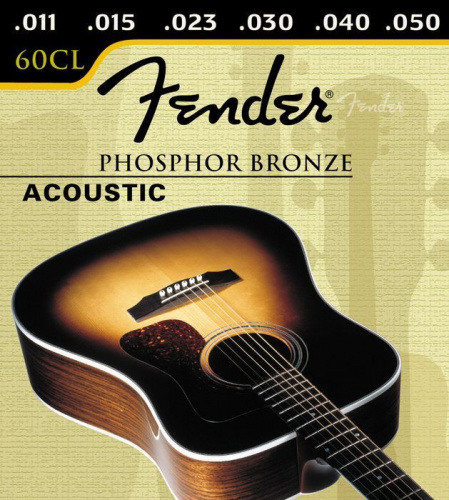 Струни для акустичної гітари FENDER 60CL - JCS.UA