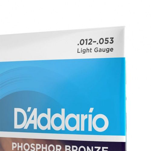 Струни DADDARIO EJ16 PHOSPHOR BRONZE LIGHT 12-53 - JCS.UA фото 4