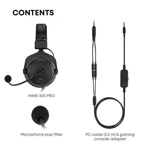 Наушники Beyerdynamic MMX 300 PRO - JCS.UA фото 5 Наушники Beyerdynamic MMX 300 PRO - JCS.UA фото 5