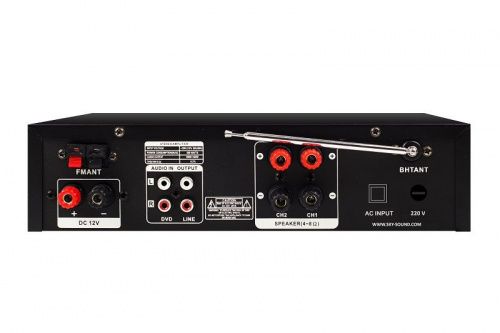Підсилювач Sky Sound RX-202BT (Bluetooth, USB, SD, MP3, FM) - JCS.UA фото 3