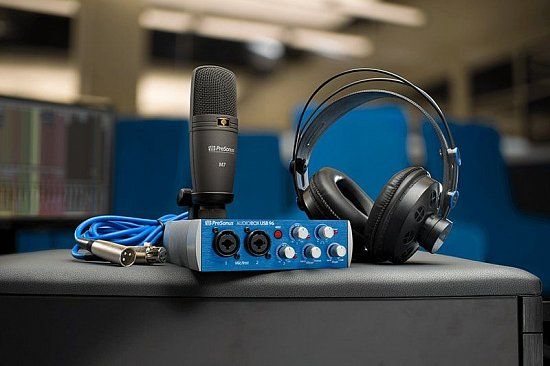 Студийный комплект звукозаписи PreSonus AudioBox 96 Studio!