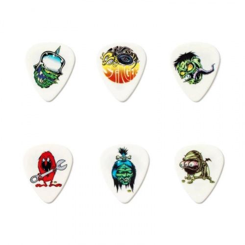 Медиаторы DUNLOP BL111T.60 DIRTY DONNY 1 BLACKLINE ART PICKS TIN .60MM - JCS.UA фото 2