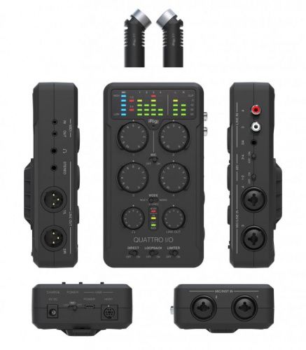 Аудиоинтерфейс IK MULTIMEDIA iRig Pro Quattro I/O Deluxe - JCS.UA фото 2