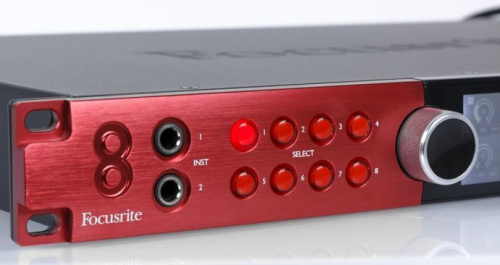 Аудіоінтерфейс FOCUSRITE Red 8Pre 64x64 Thunderbolt - JCS.UA фото 5
