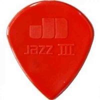 Медіатори DUNLOP 47R3N Nylon Jazz III Red - JCS.UA
