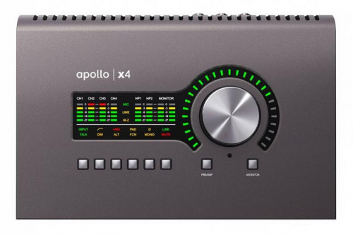 Аудіоінтерфейс UNIVERSAL AUDIO Apollo x4 Heritage Edition (Desktop / Mac / Win / TB3) - JCS.UA