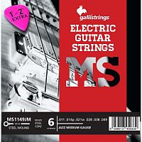 Струны для электрогитары Gallistrings MS1149JM JAZZ MEDIUM - JCS.UA