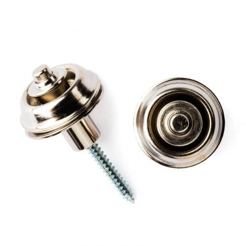 Стреплоки для ремня Dunlop SLS1401N STRAPLOK STRAP RETAINERS FLUSH MOUNT - NICKEL - JCS.UA фото 2