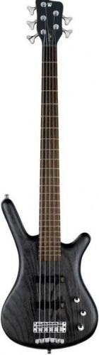 Бас-гитара WARWICK Teambuilt Pro Series Corvette Ash, 5-String, A/A, (Nirvana Black Transparent Satin) - JCS.UA