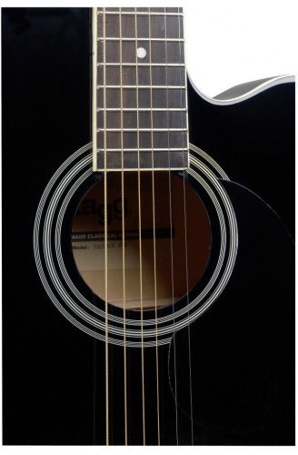 Электроакустическая гитара STAGG SA20ACE BLK - JCS.UA фото 3