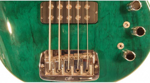 Бас-гитара G&L L1505 FIVE STRINGS (Clear Forest Green, rosewood) №CLF45664 - JCS.UA фото 4