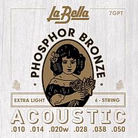 Струны для акустической гитары La Bella 7GPT - JCS.UA