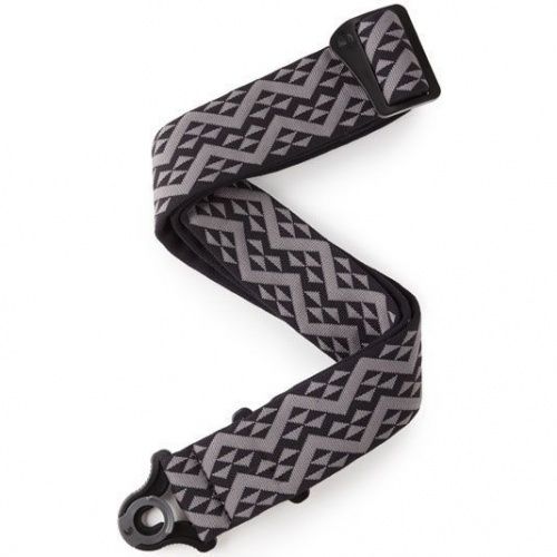 Ремінь D'ADDARIO 50BAL03 AUTO LOCK GUITAR STRAP (BLACK PADDED GEOMETRIC) - JCS.UA
