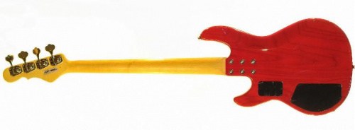 Бас-гітара G & L MJ-4 (Clear Red, rosewood) №CLF067650 - JCS.UA фото 3