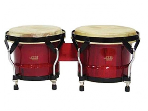 Бонго DB Percussion DBOE-0785, 6.5 "& 7.5" Wine Red - JCS.UA
