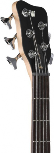 Бас-гитара WARWICK RockBass Corvette $$, 5-String (Nirvana Black Transparent Satin) - JCS.UA фото 4
