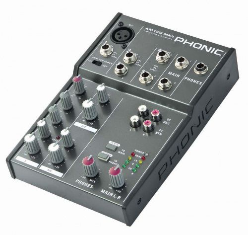 Микшерный пульт Phonic AM 120 mkII - JCS.UA