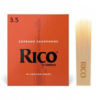 Трость для саксофона сопрано D'ADDARIO RIA1035 (1шт.) Rico - Soprano Sax #3.5 (1шт) - JCS.UA