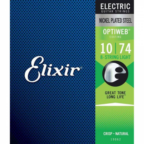 Струны для электрогитары Elixir EL OW 8 L - JCS.UA