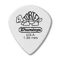 Медіатори DUNLOP 478P1.35 TORTEX WHITE JAZZ III PICK 1.35MM - JCS.UA