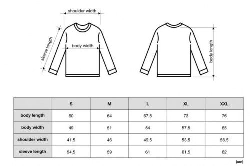 Лонгслив IBANEZ IBAL001M Longsleeve Black M Size - JCS.UA фото 3