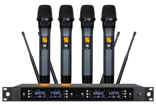 Беспроводная микрофонная система Emiter-S TA-U801 с ручными микрофонами - JCS.UA
