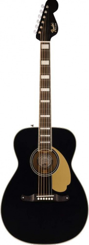 Электроакустическая гитара FENDER MALIBU VINTAGE BLACK W/C - JCS.UA