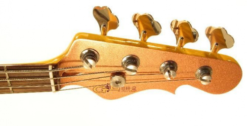 Бас-гитара G&L SB2 FOUR STRINGS (Spanish Copper Metallic, rosewood, 3-ply Tortoise) №CLF51060 - JCS.UA фото 7