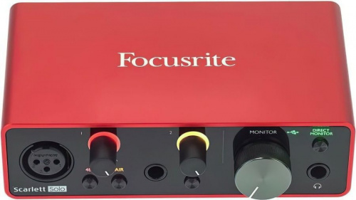 Аудиоинтерфейс FOCUSRITE SCARLETT 2I2 NEW - JCS.UA