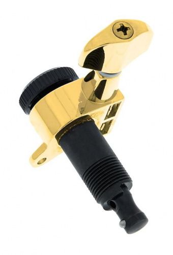 Колки для електрогітари D'ADDARIO PWAT-6R3 AUTO-TRIM TUNING MACHINES (6 in-line, Gold) - JCS.UA фото 2