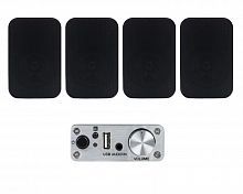 Акустический комплект SKY SOUND WIFI BOX-2404 BLACK - JCS.UA