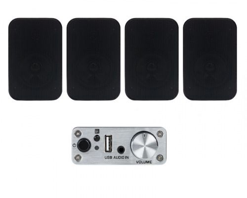 Акустический комплект SKY SOUND WIFI BOX-2404 BLACK - JCS.UA