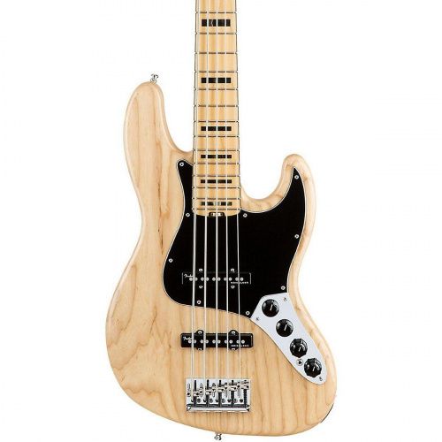 Бас-гитара FENDER AMERICAN ELITE JAZZ BASS V ASH MN NATURAL - JCS.UA фото 2